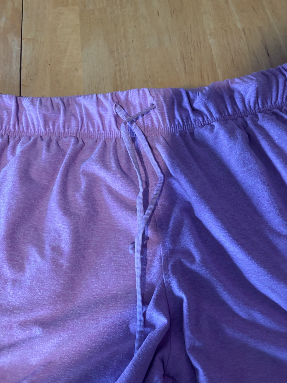 Athletic Works Women's Shorts Purple Size XL Drawstring Lounge Activewear